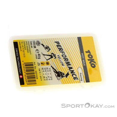 Toko Performance yellow 40g Heisswachs-Gelb-40