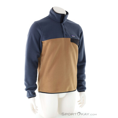 Patagonia Lightweight Synchilla Snap Herren Sweater-Braun-XL