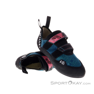 Millet Easy Up Damen Kletterschuhe-Blau-3,5