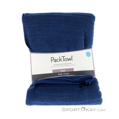 Packtowl Luxe Body Handtuch-Dunkel-Blau-One Size