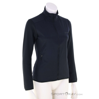 Salomon Essential Lightwarm Hybrid Damen Sweater-Schwarz-M