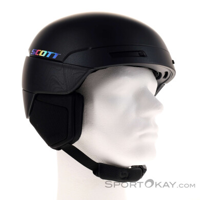 Scott Flow Plus Pro Black Skihelm-Dunkel-Grau-M
