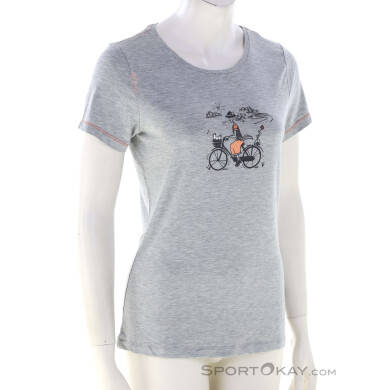 Chillaz Saile Tyrolean Trip Damen T-Shirt-Grau-36
