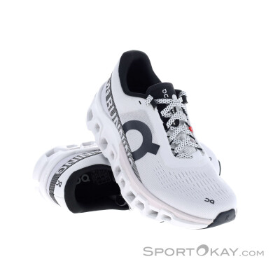 On Cloudmonster 2 Damen Laufschuhe-Weiss-8