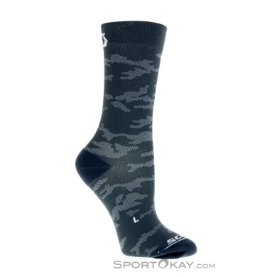 Scott Trail Camo Crew Bikesocken-Grau-XL