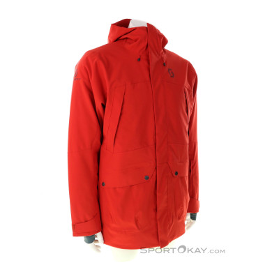 Scott Ultimate Dryo Plus Herren Skijacke-Rot-M