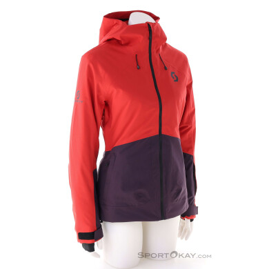 Scott Ultimate Dryo 10 Damen Skijacke-Rot-S