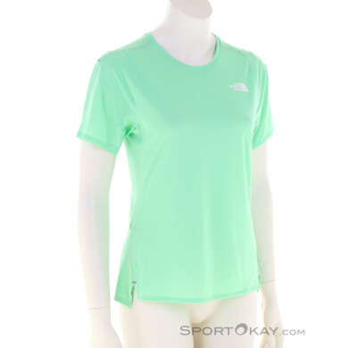 The North Face Summit High Trail Damen T-Shirt-Hell-Grün-S