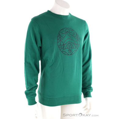 Helly Hansen F2F Organic Cotton Herren Sweater-Grün-M