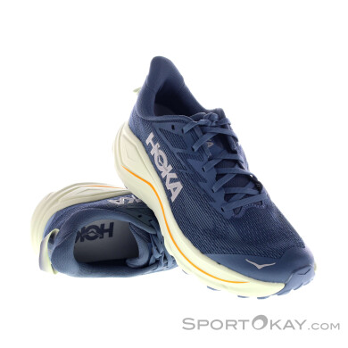 Hoka Challenger 8 Herren Traillaufschuhe-Dunkel-Blau-8