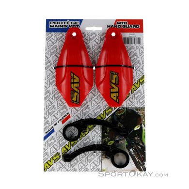 AVS MTB Handprotektoren-Rot-One Size