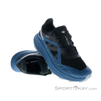 Salomon Ultra Flow GTX Herren Traillaufschuhe Gore-Tex-Blau-10