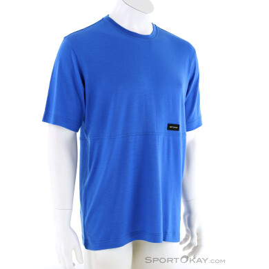 Ortovox 185 Merino Patch Herren Funktionsshirt-Blau-L