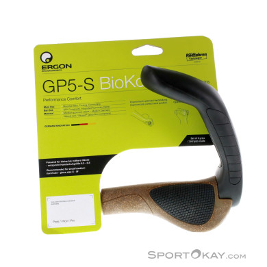 Ergon GP5 BioKork Griffe-Schwarz-S