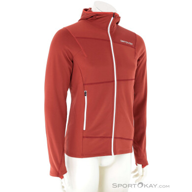 Ortovox Fleece Light Hoody Herren Fleecejacke-Orange-S