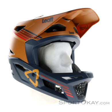 Leatt MTB Gravity 4.0 Fullface Helm-Orange-XL