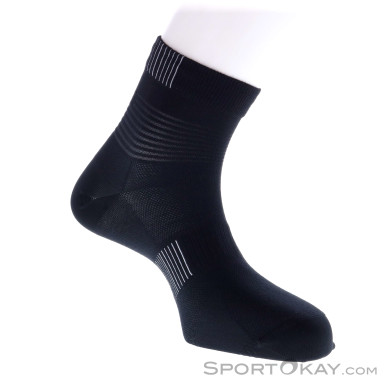 On Ultralight Mid Herren Laufsocken-Schwarz-S