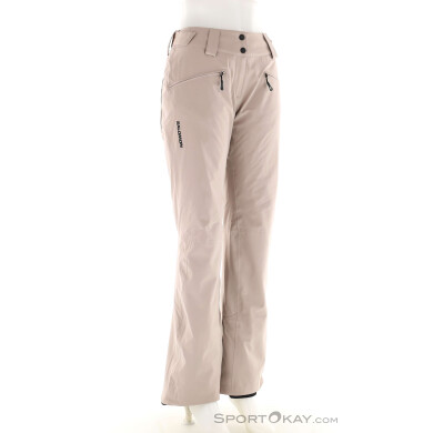 Salomon Edge Damen Skihose-Beige-M