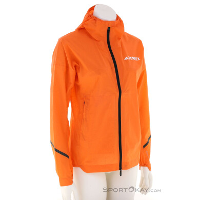 adidas Terrex Xperior Light Rain.RDY Damen Laufjacke-Orange-S