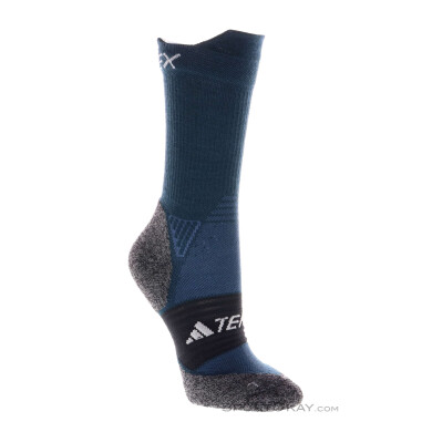 adidas Terrex Cold.Rdy Wool Crew Socken-Blau-XS