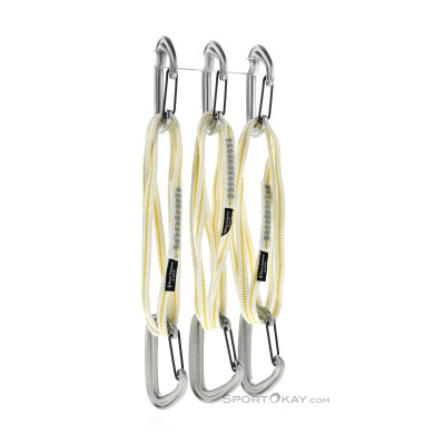 Black Diamond Miniwire Alpine 60cm 3er Expressschlingen-Set-Grau-60