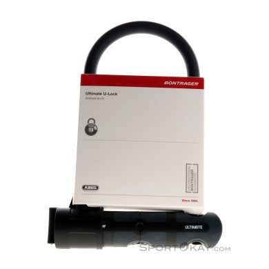 Bontrager Ulitmate Fahrradschloss-Schwarz-One Size