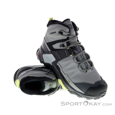 Salomon X Ultra 4 Mid Winter TS CSWP Damen Traillaufschuhe-Schwarz-6,5