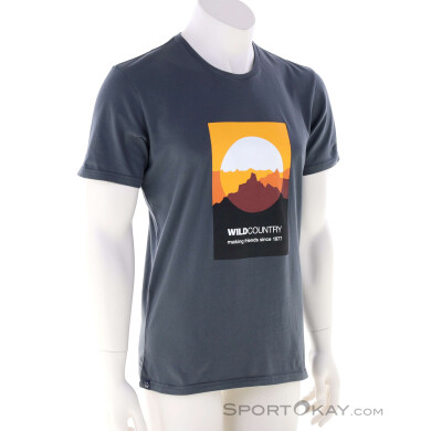 Wild Country Heritage Herren T-Shirt-Grau-S