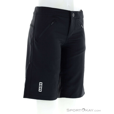 ION MTB Logo Damen Bikeshort-Schwarz-S