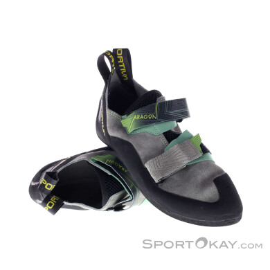 La Sportiva Aragon Herren Kletterschuhe-Grün-41,5