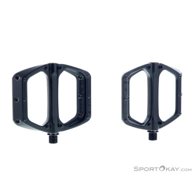 Spank Spoon DC Flat Pedale-Schwarz-One Size