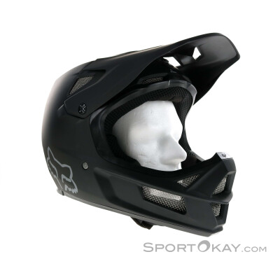 Fox Rampage Comp Fullface Helm-Schwarz-XL
