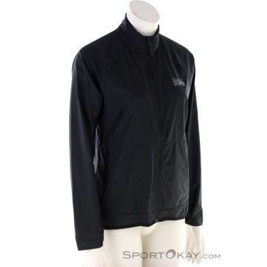 Mountain Hardwear Kor AirShell Full Zip Damen Outdoorjacke-Schwarz-M
