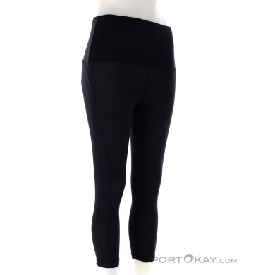 Super Natural Tundra 175 Comfy Tight 3/4 Damen Funktionshose-Schwarz-XS