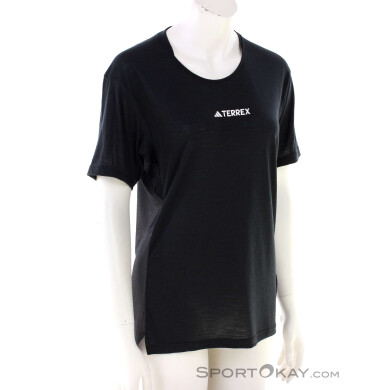 adidas Terrex Agravic Pro WL Damen T-Shirt-Schwarz-L
