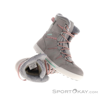 Lowa Lucy GTX Kinder Winterschuhe Gore-Tex-Grau-40