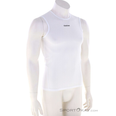 GripGrab Ultralight Mesh Sleeveless BL 3er Set Herren Funktionsshirt-Weiss-S