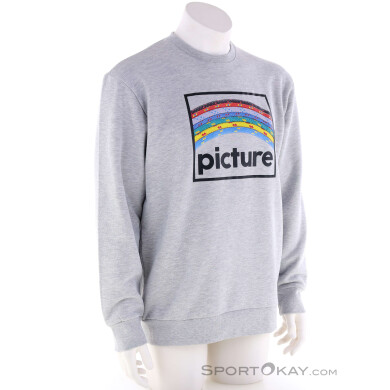 Picture Sagataa Crew Herren Sweater-Grau-M