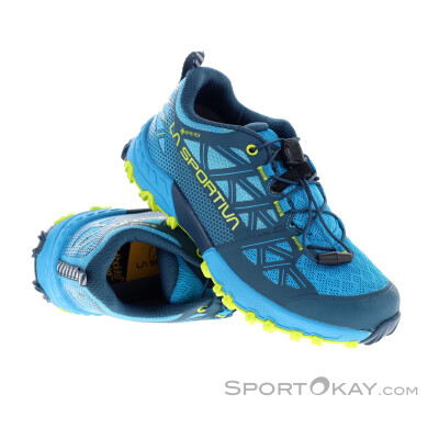 La Sportiva Bushido II JR GTX Kinder Laufschuhe Gore-Tex-Blau-34