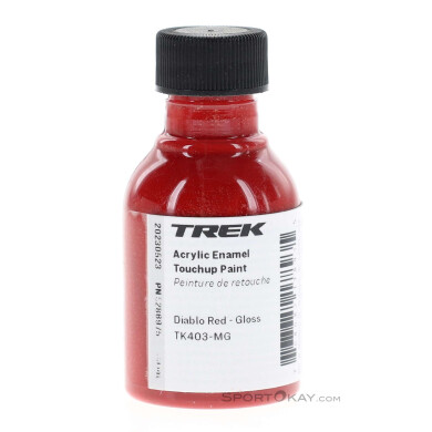 Trek Touch-up Paint Gloss Diablo Red TK403-M Reparaturlack-Rot-One Size