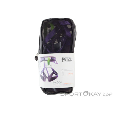 Petzl Macchu Kinder Klettergurt-Lila-One Size