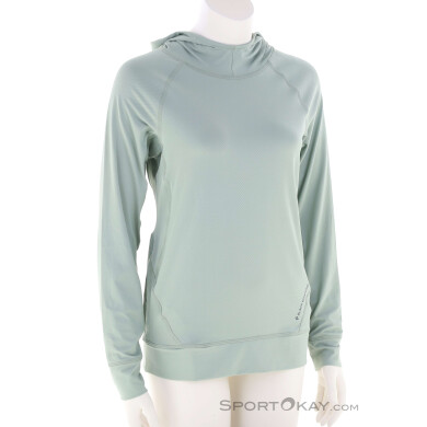 Black Diamond Alpenglow Hoody Damen Sweater-Hell-Grün-M
