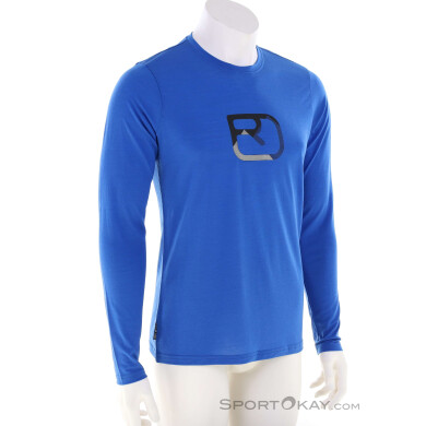 Ortovox 150 Cool MTN Silhouette Herren Shirt-Blau-XL