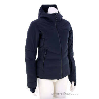 Salomon Alpenflow Down Damen Skijacke-Schwarz-M