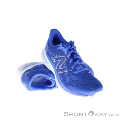 New Balance Width 2A Fresh Foam X 860 v13 Damen Laufschuhe-Blau-5,5