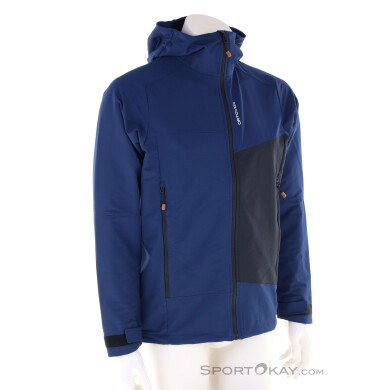 Ortovox Seceda Softshell Herren Outdoorjacke-Dunkel-Blau-L