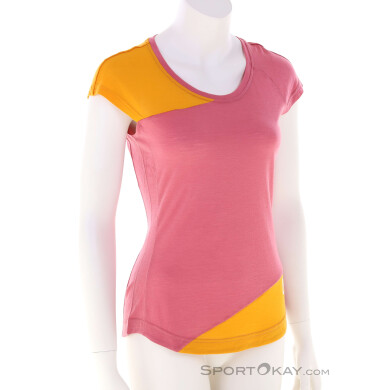 Ortovox 120 Tec Damen T-Shirt-Pink-Rosa-XS