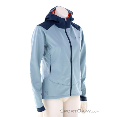 Vaude Qimsa Softshell Damen Bikejacke-Hell-Blau-38