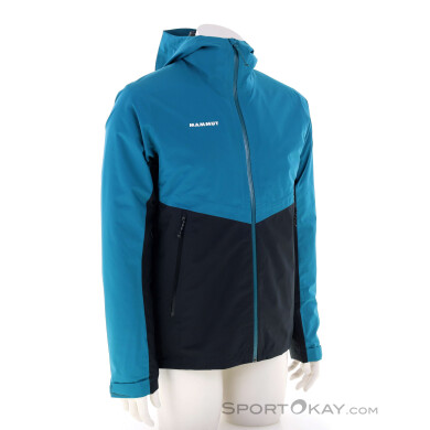 Mammut Alto Light 3 in 1 HS Hooded Herren Isolationsjacke-Türkis-M