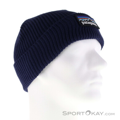 Patagonia Logo Kinder Mütze-Dunkel-Blau-One Size